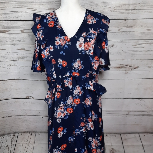 Ella Moon Floral Large Maxi Dress NWT - Picture 7 of 12